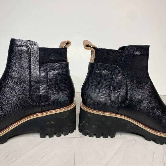 Dolce Vita Huey Black Leather Bootie 9 - Picture 7 of 16